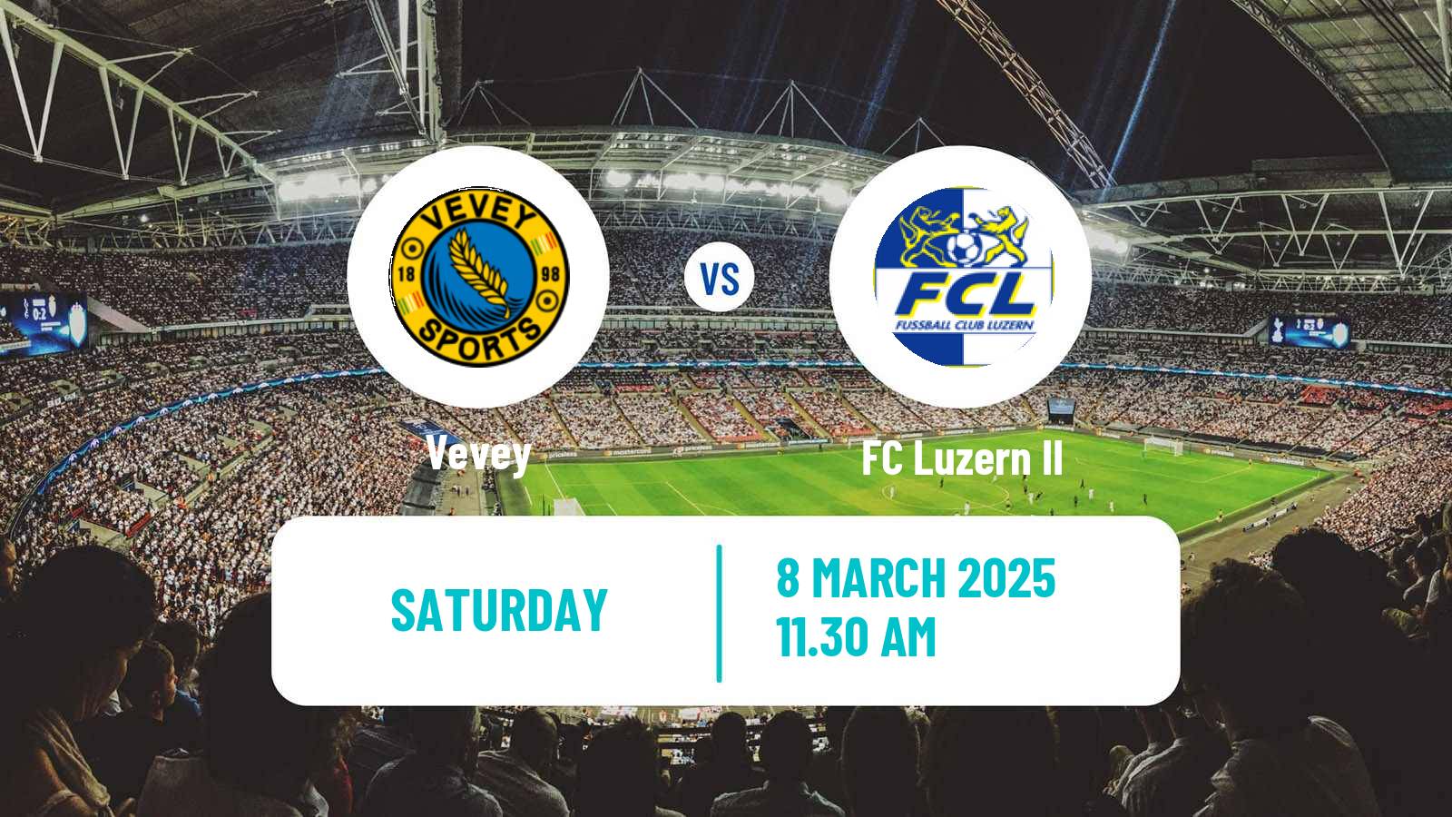 Soccer Swiss Promotion League Vevey - Luzern II
