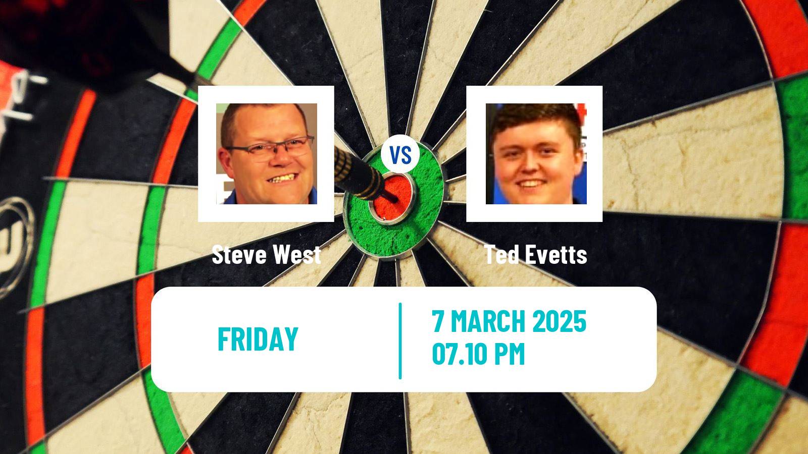 Darts Modus Super Series Steve West - Ted Evetts