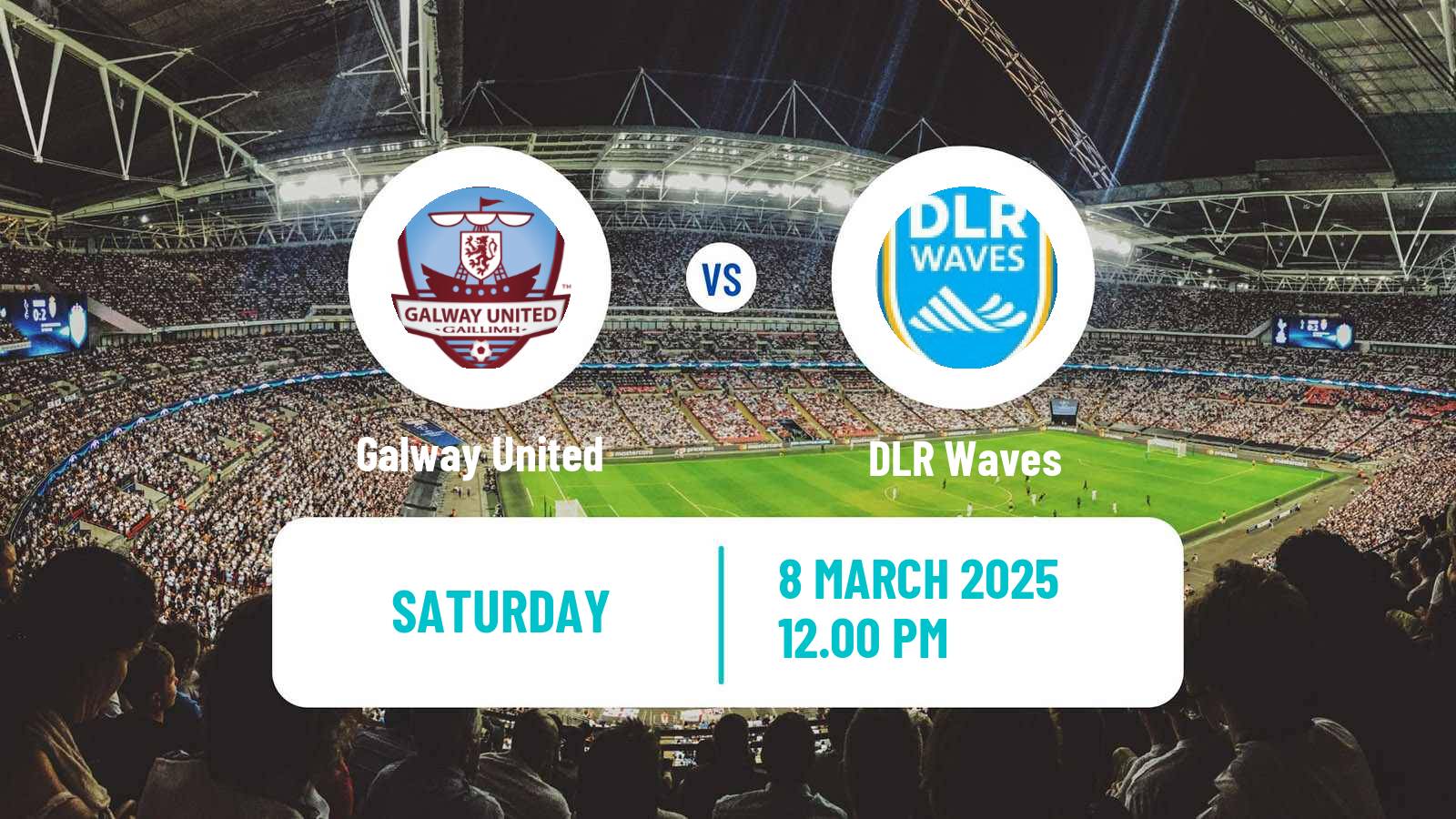 Soccer Irish National League Women Galway United - DLR Waves