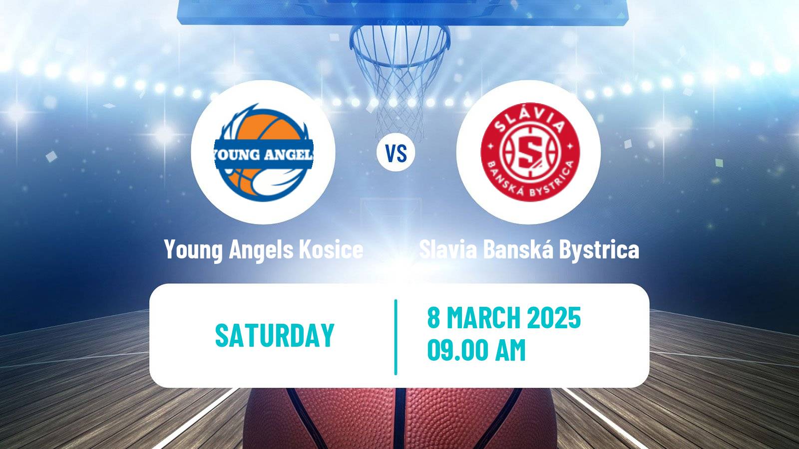 Basketball Slovak Extraliga Basketball Women Young Angels Kosice - Slavia Banská Bystrica