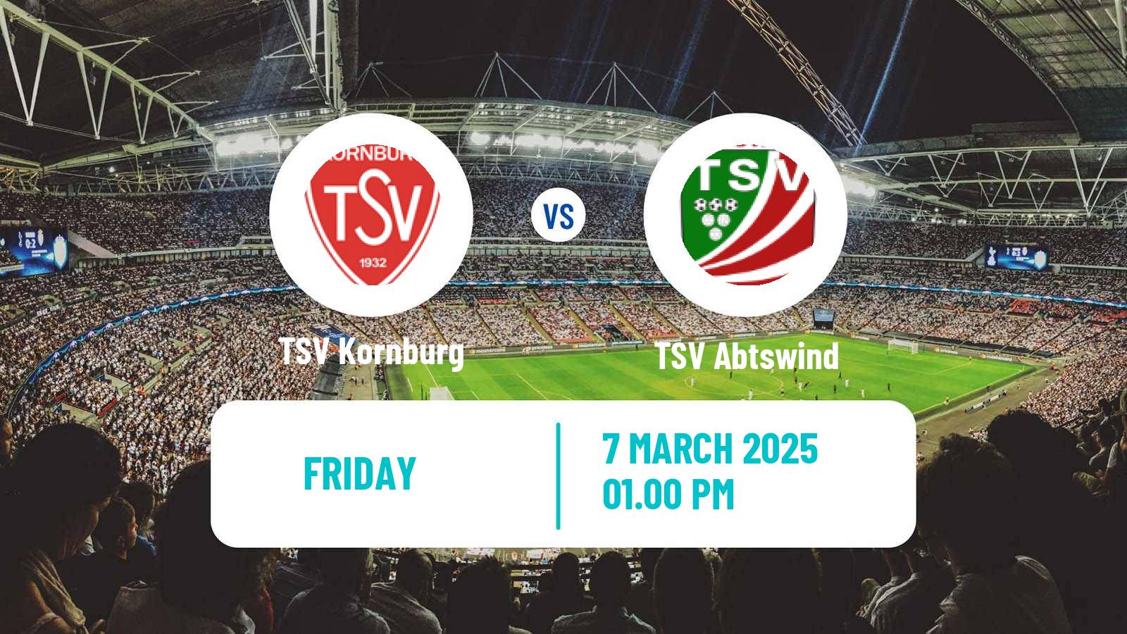 Soccer German Oberliga Bayern Nord Kornburg - Abtswind