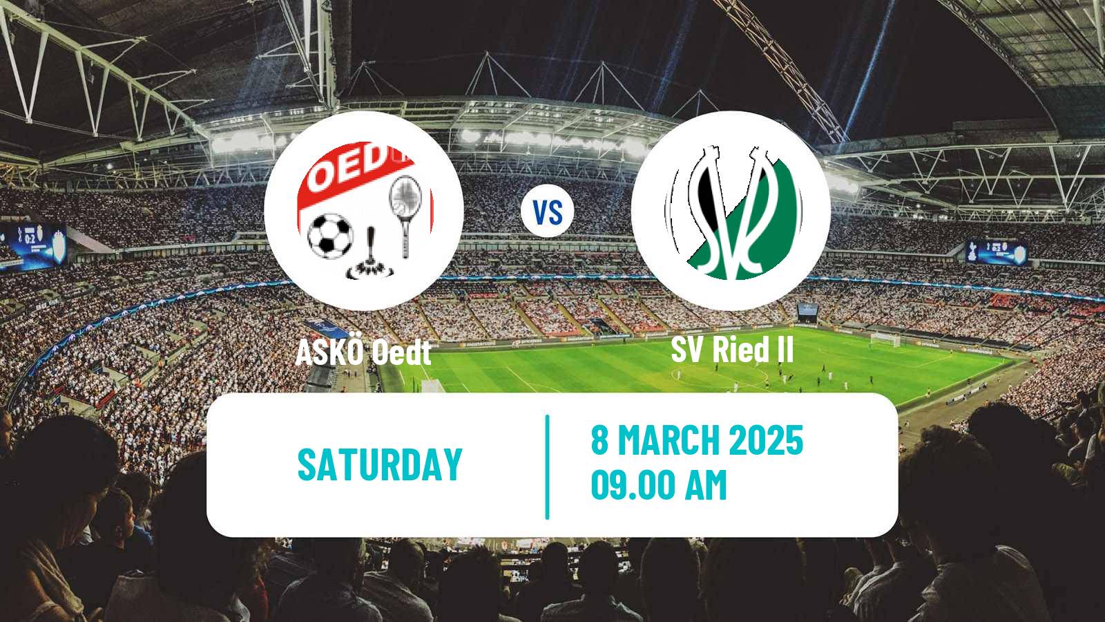 Soccer Austrian Regionalliga Central ASKÖ Oedt - Ried II