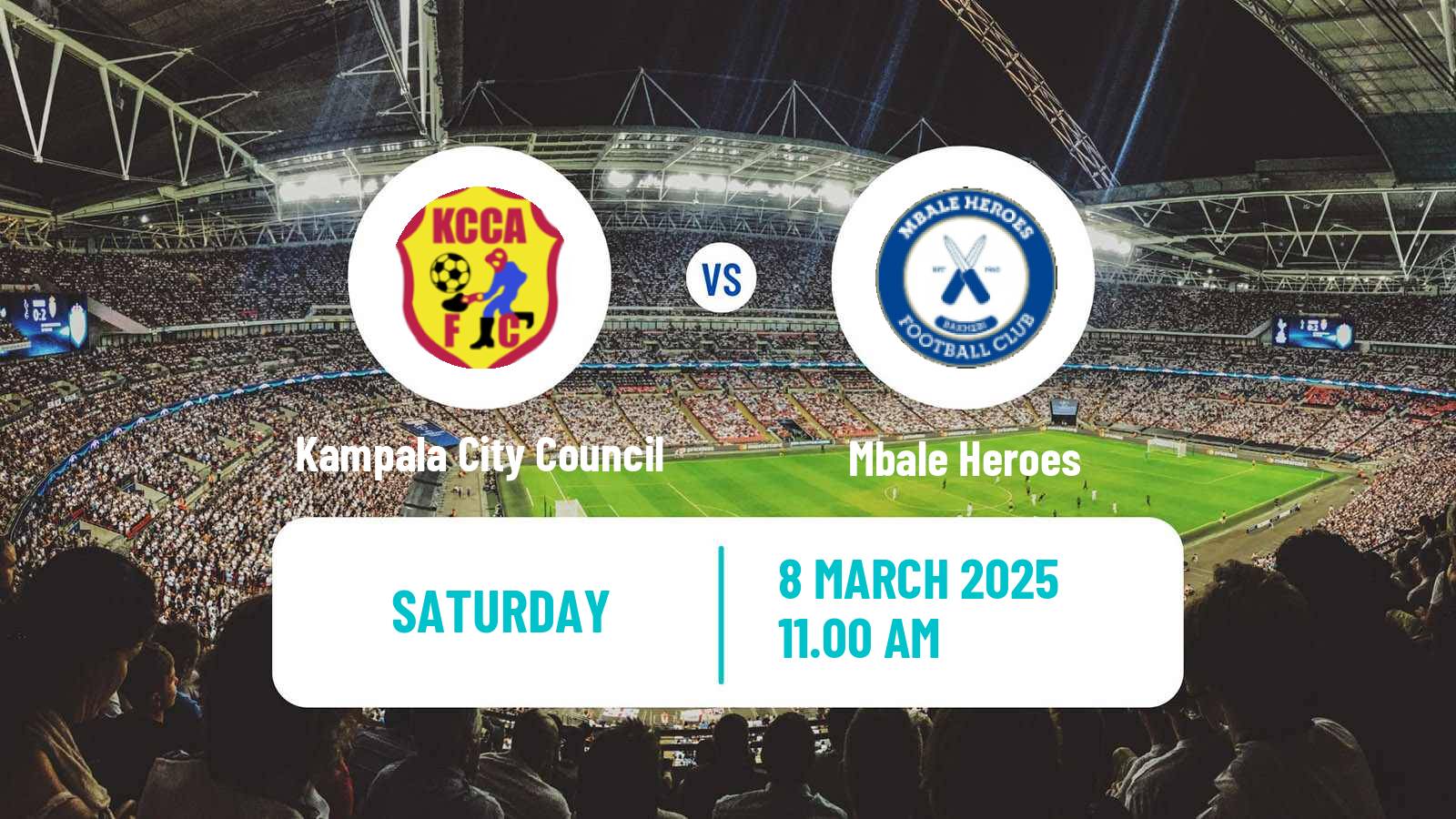 Soccer Ugandan Super League Kampala City Council - Mbale Heroes