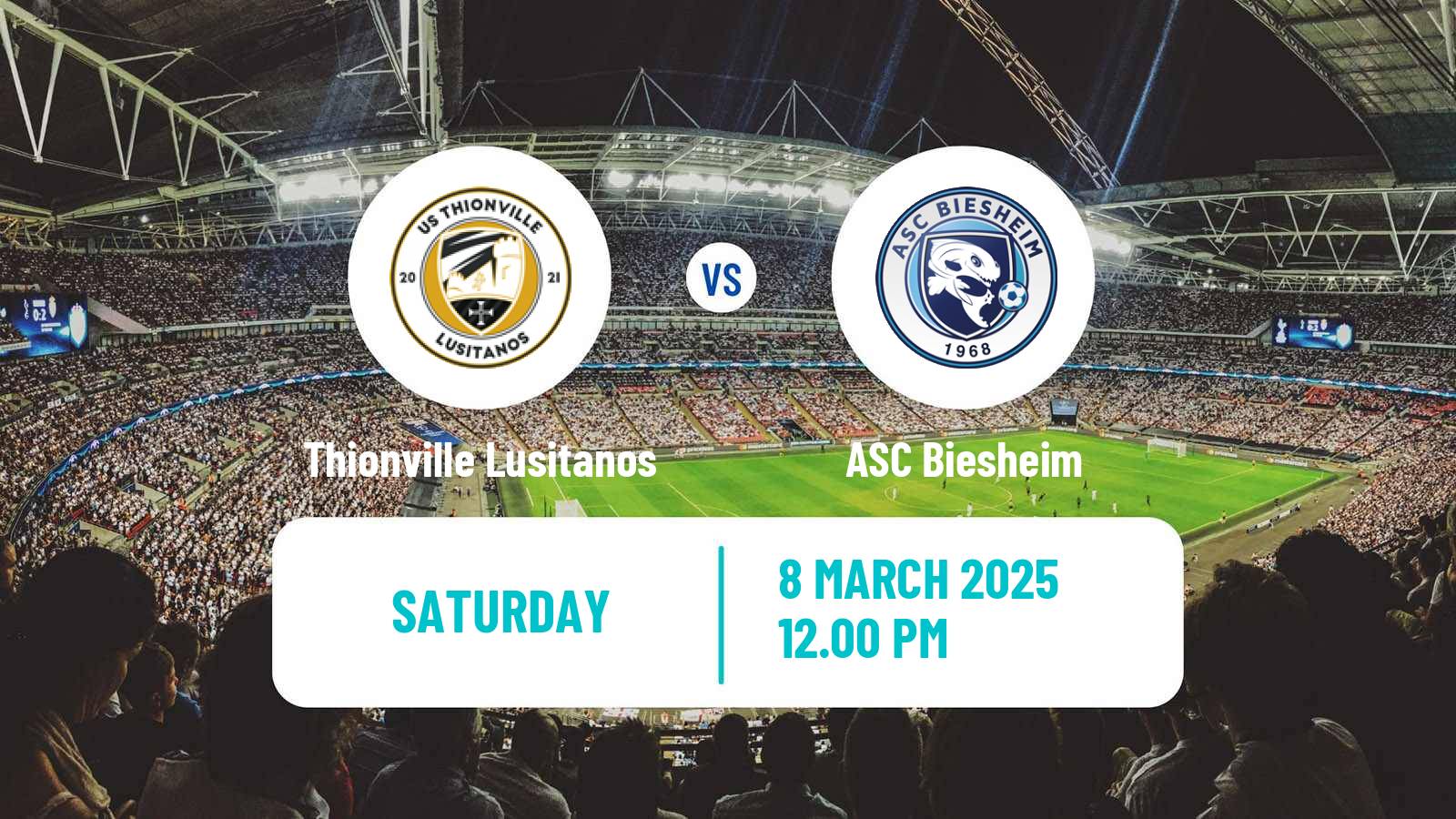 Soccer French National 2 - Group C Thionville Lusitanos - Biesheim