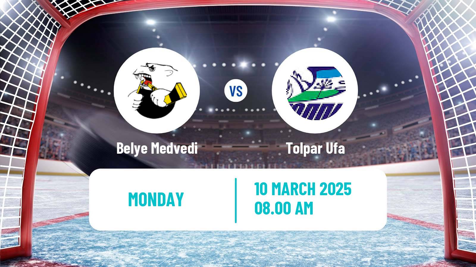 Hockey MHL Belye Medvedi - Tolpar