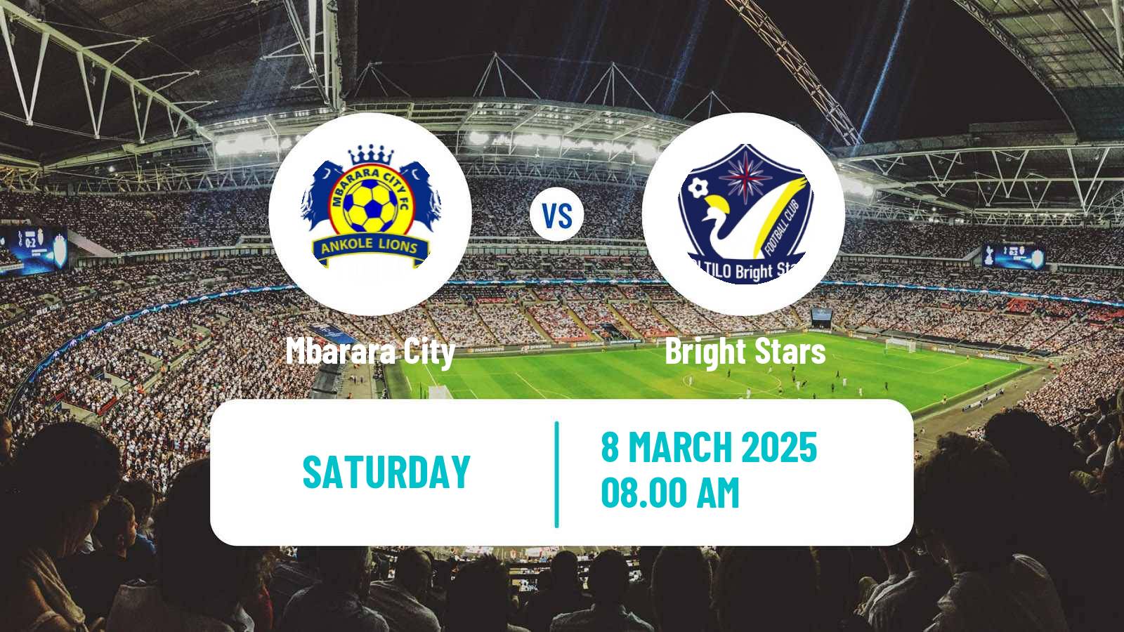 Soccer Ugandan Super League Mbarara City - Bright Stars