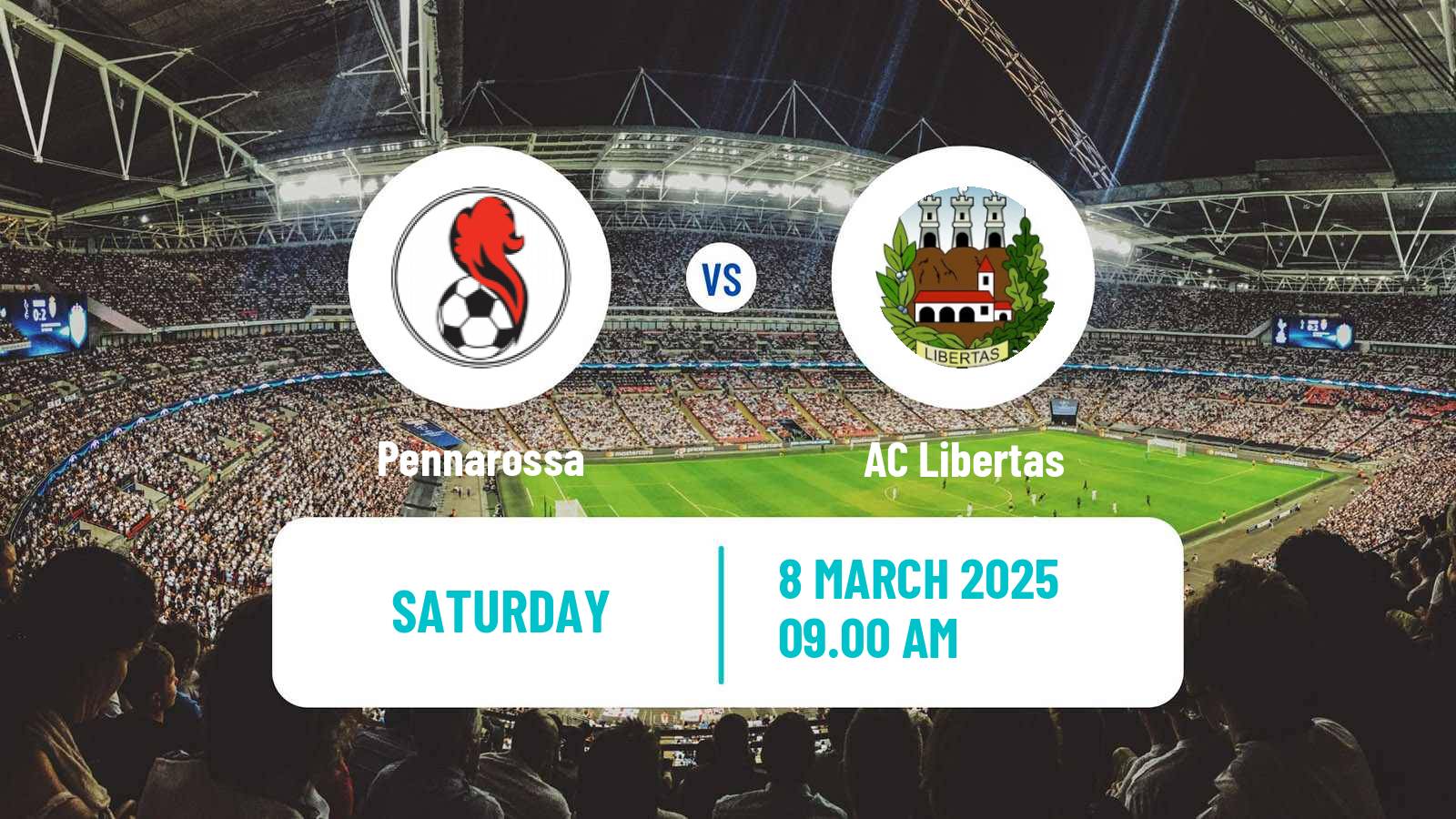 Soccer San Marino Campionato Sammarinese Pennarossa - AC Libertas