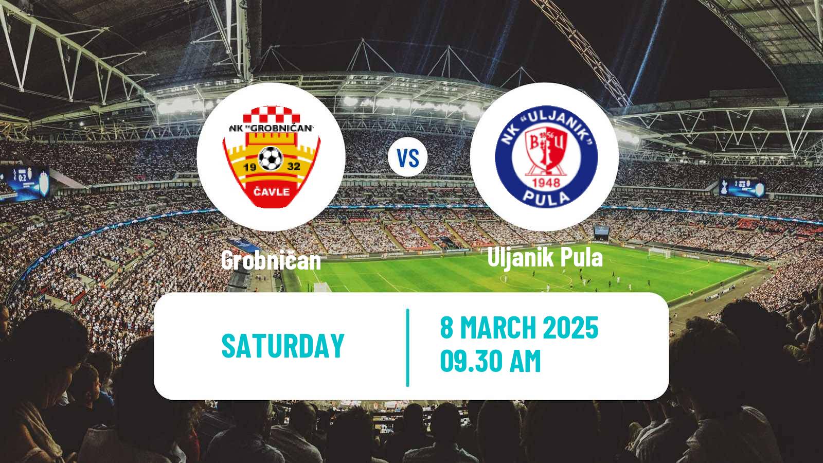 Soccer Croatian Druga NL Grobničan - Uljanik Pula