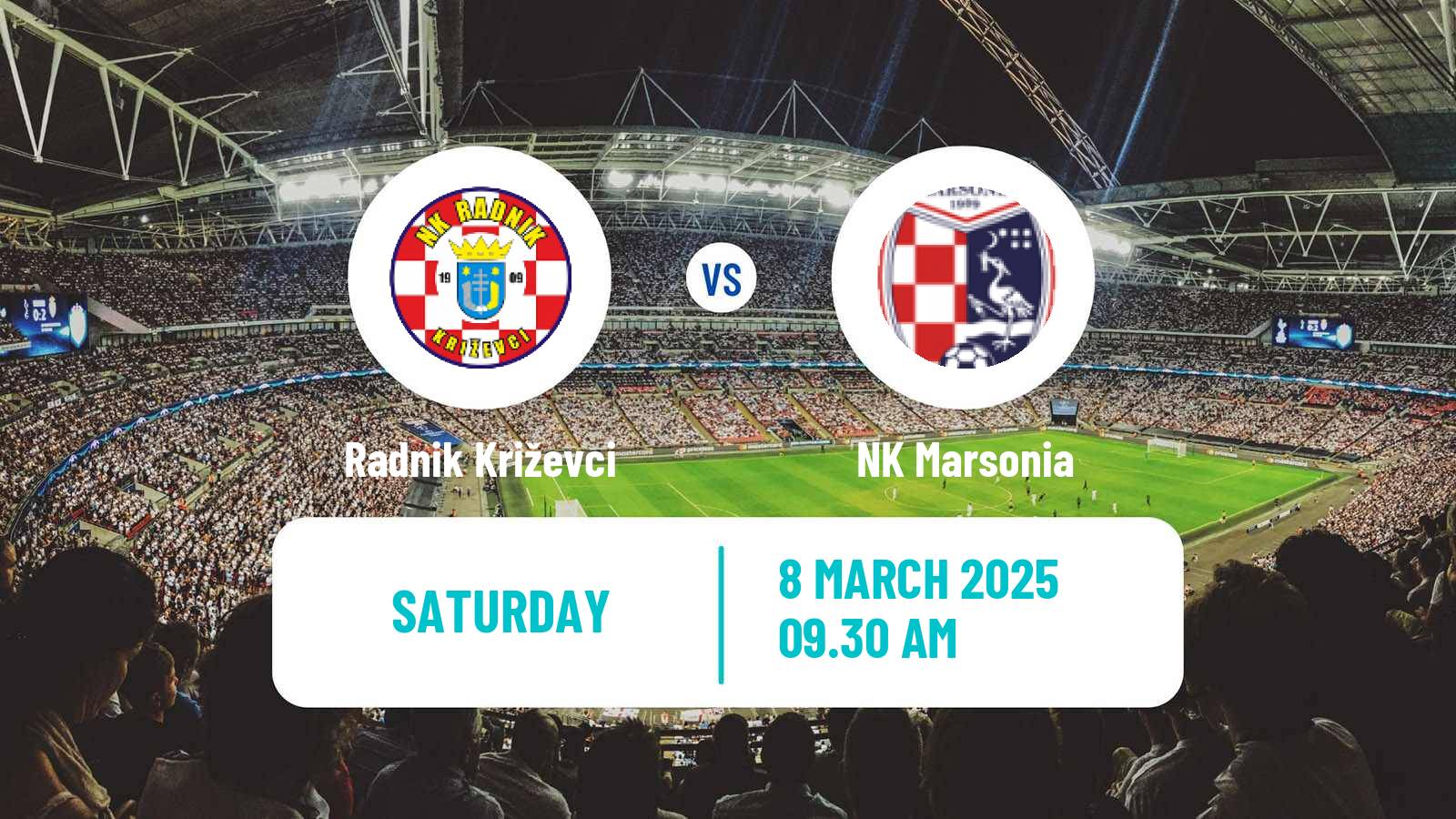 Soccer Croatian Druga NL Radnik Križevci - Marsonia