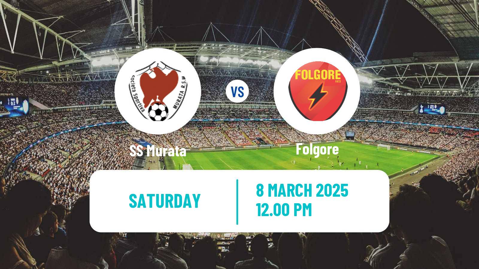 Soccer San Marino Campionato Sammarinese Murata - Folgore