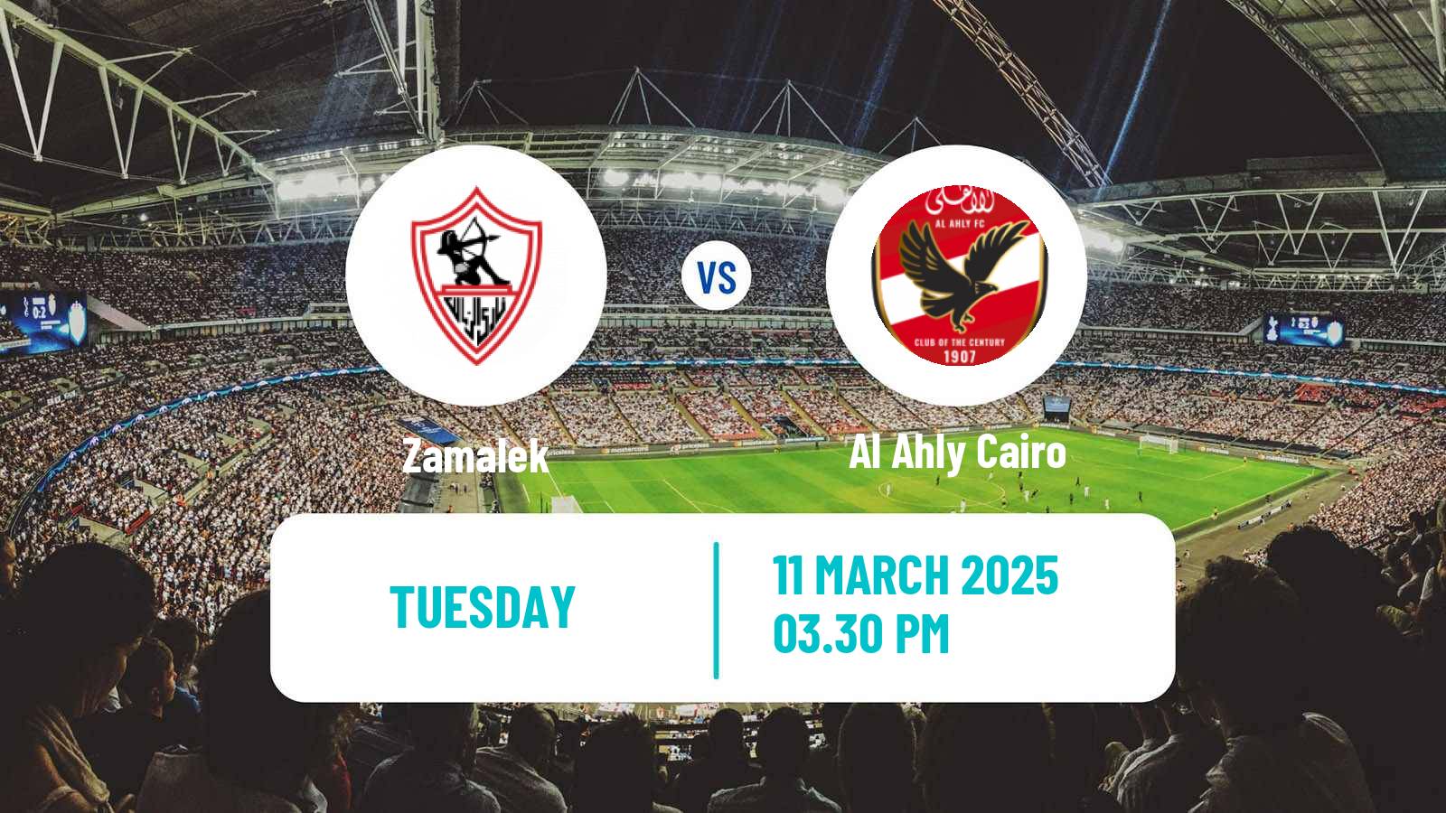 Soccer Egyptian Premier League Zamalek - Al Ahly Cairo