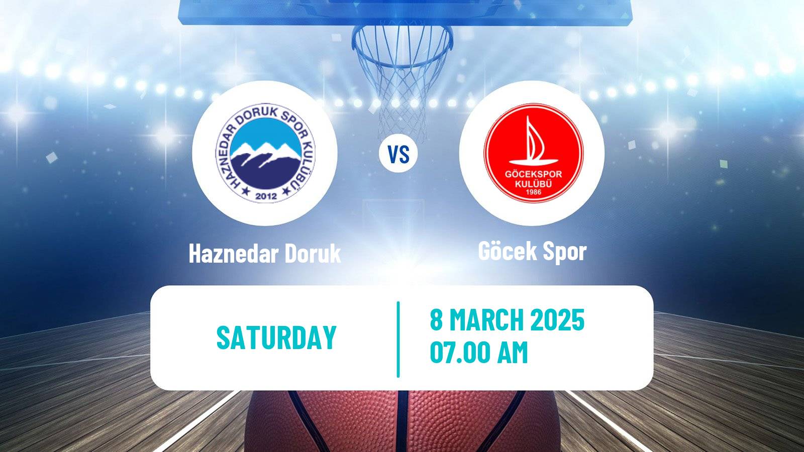 Basketball Turkish TB2L Haznedar Doruk - Göcek Spor