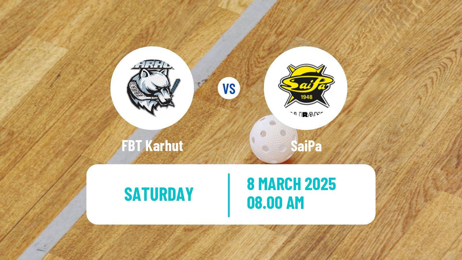 Floorball Finnish Divari Karhut - SaiPa