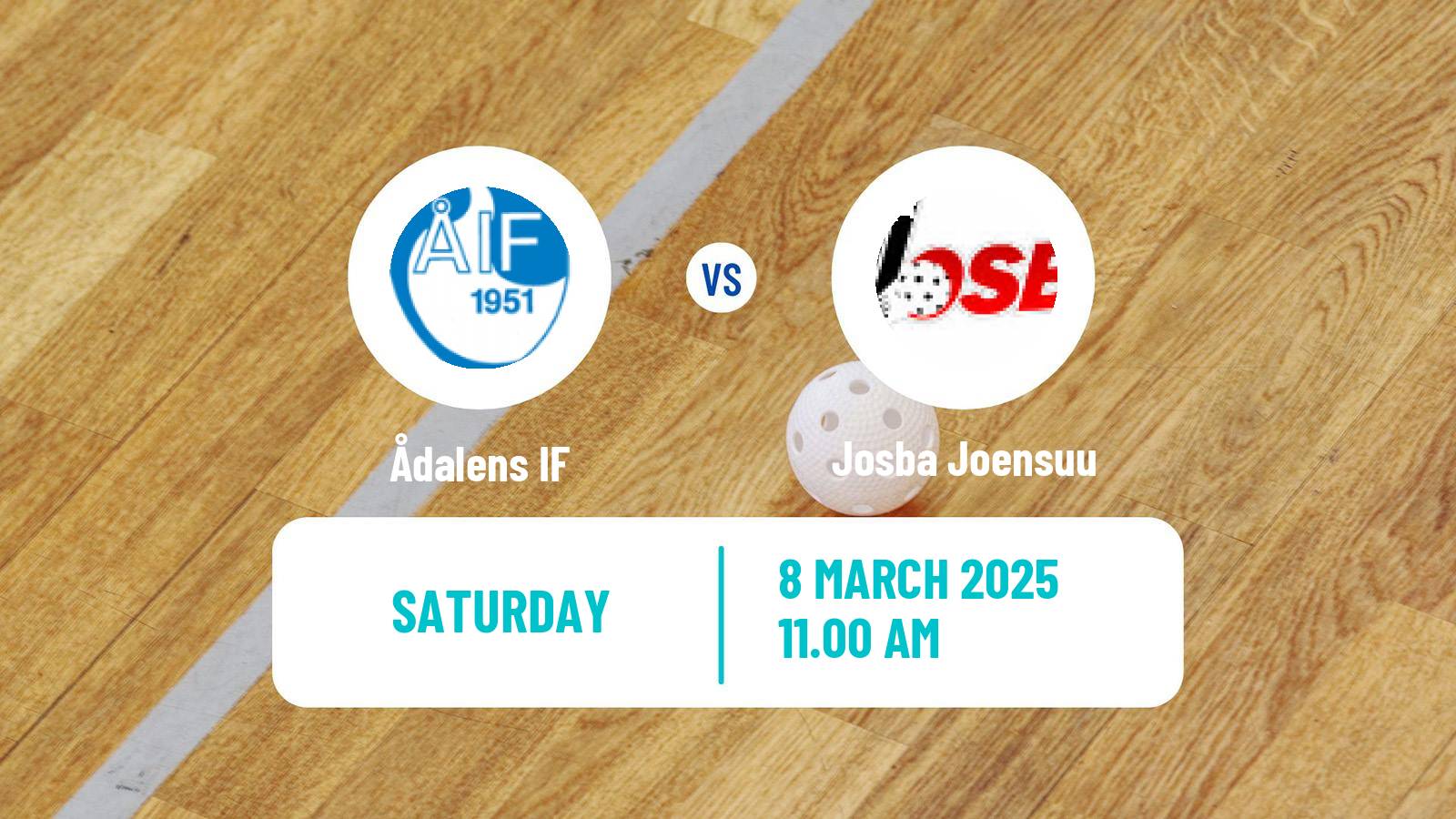Floorball Finnish Divari Ådalens IF - Josba Joensuu