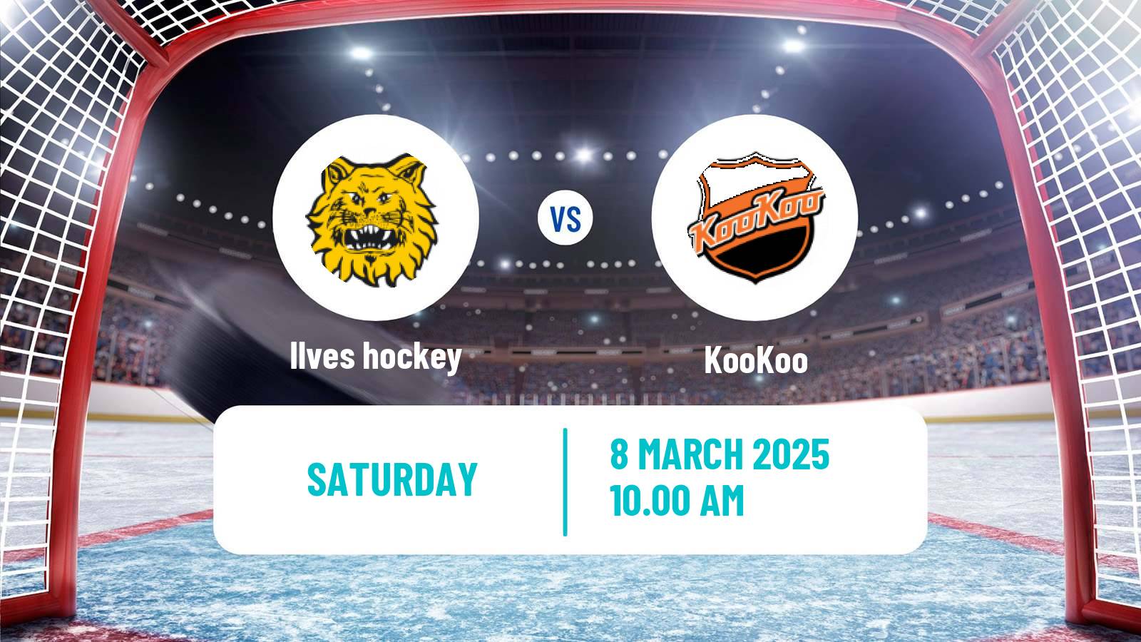 Hockey Finnish SM-liiga Ilves - KooKoo