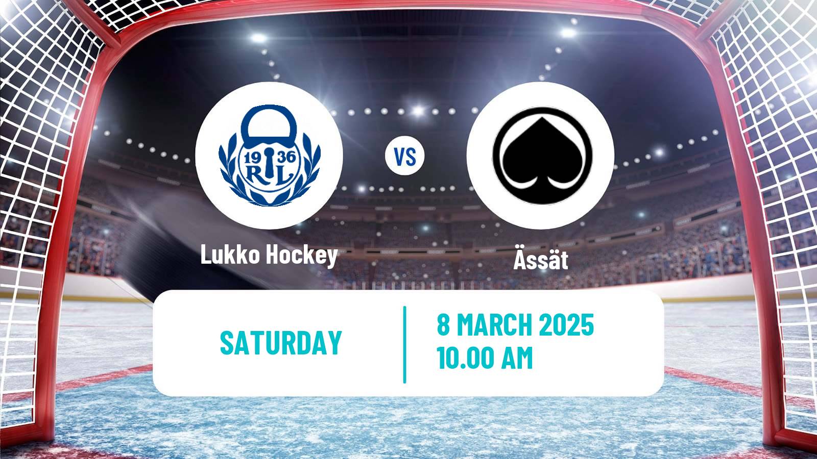 Hockey Finnish SM-liiga Lukko - Ässät