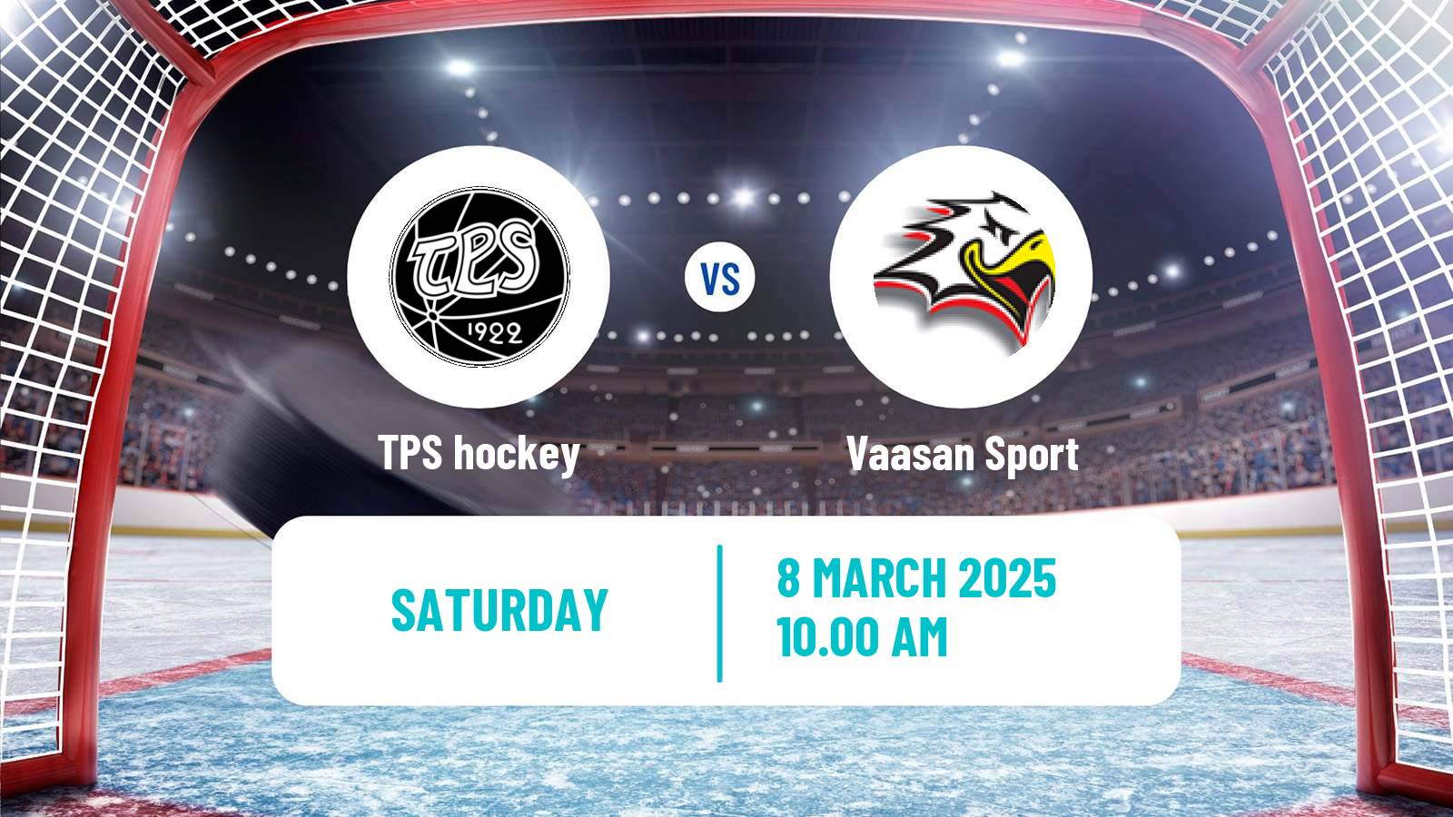 Hockey Finnish SM-liiga TPS - Vaasan Sport