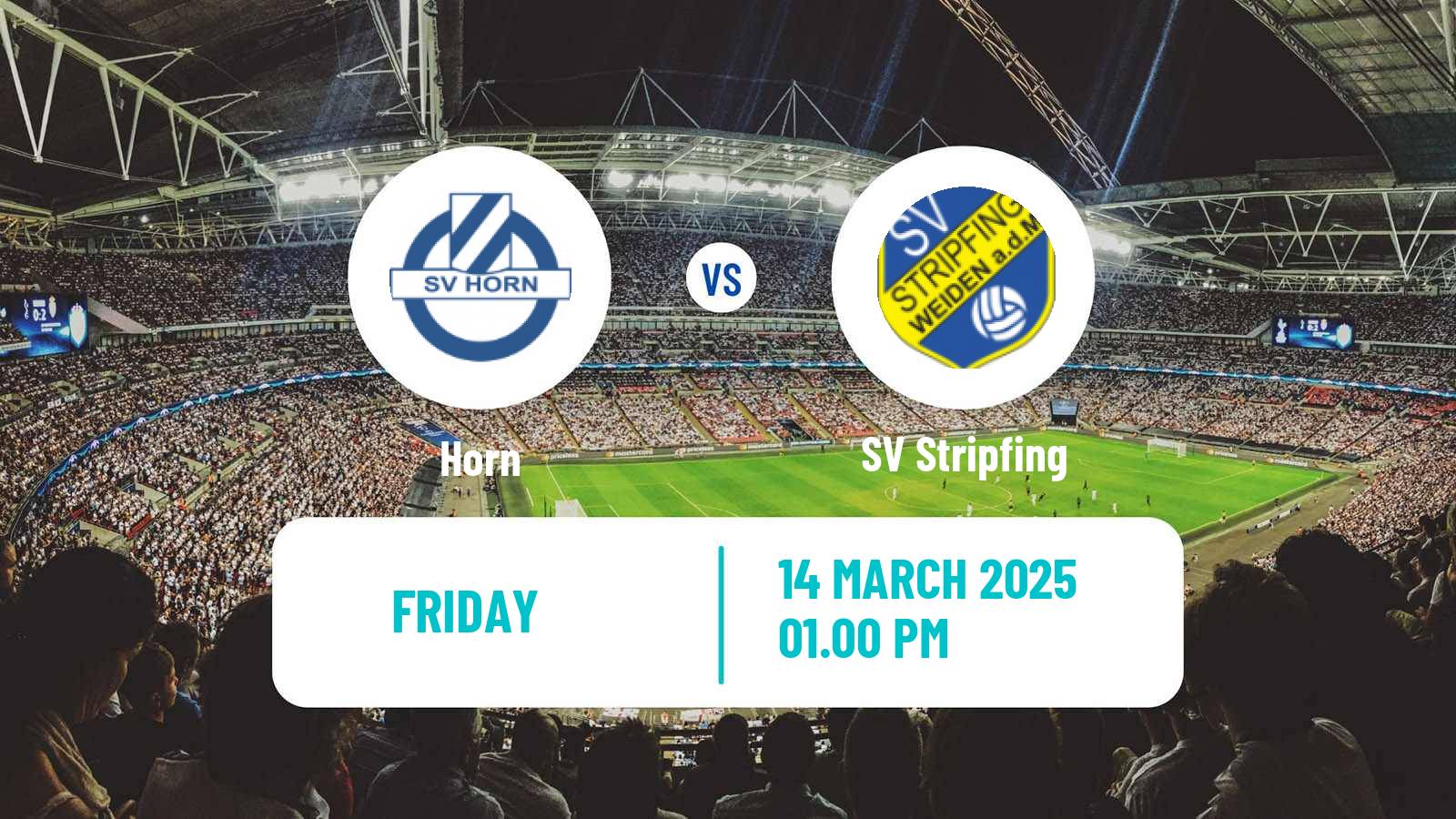 Soccer Austrian 2 Liga Horn - Stripfing