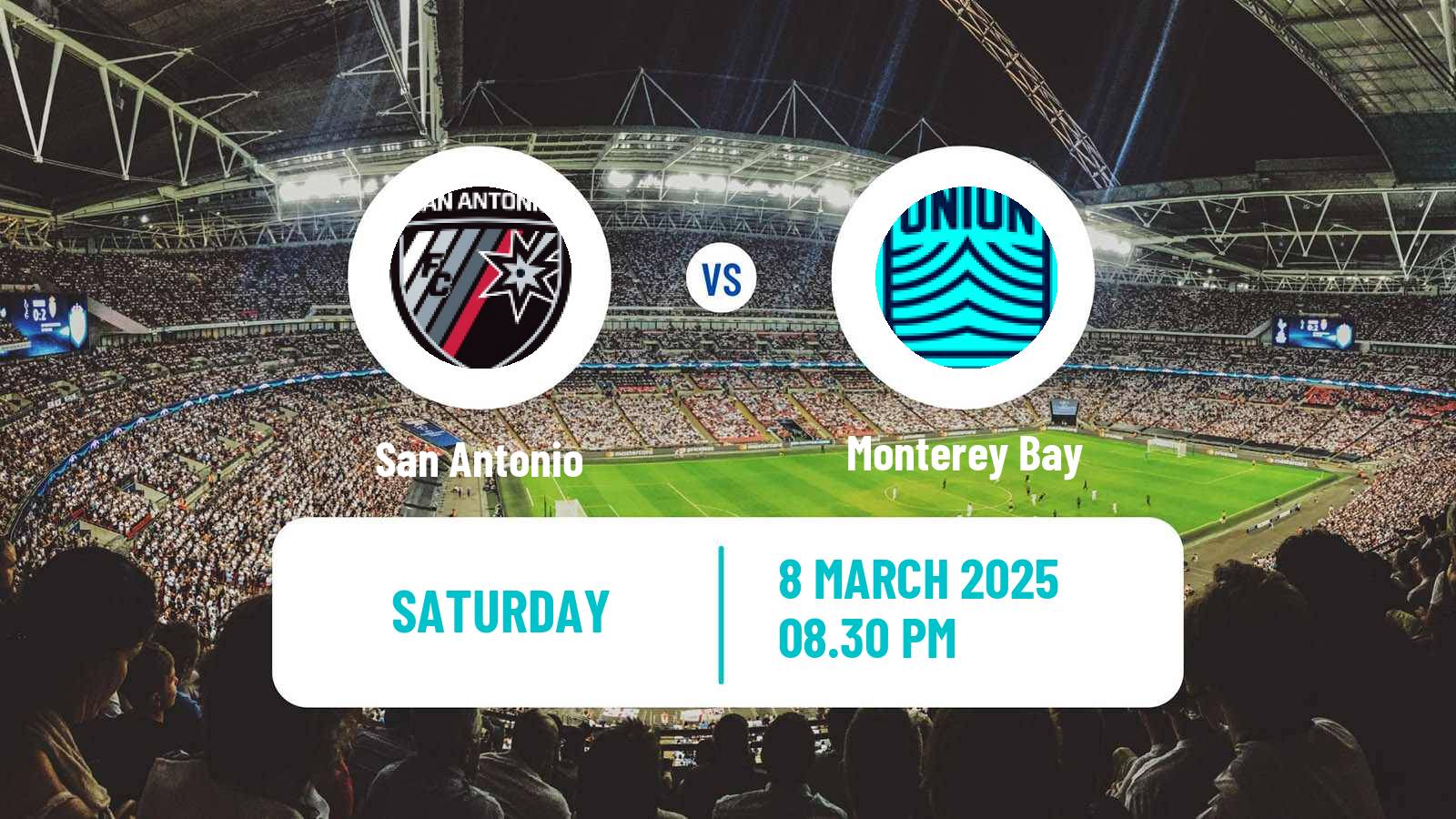 Soccer USL Championship San Antonio - Monterey Bay