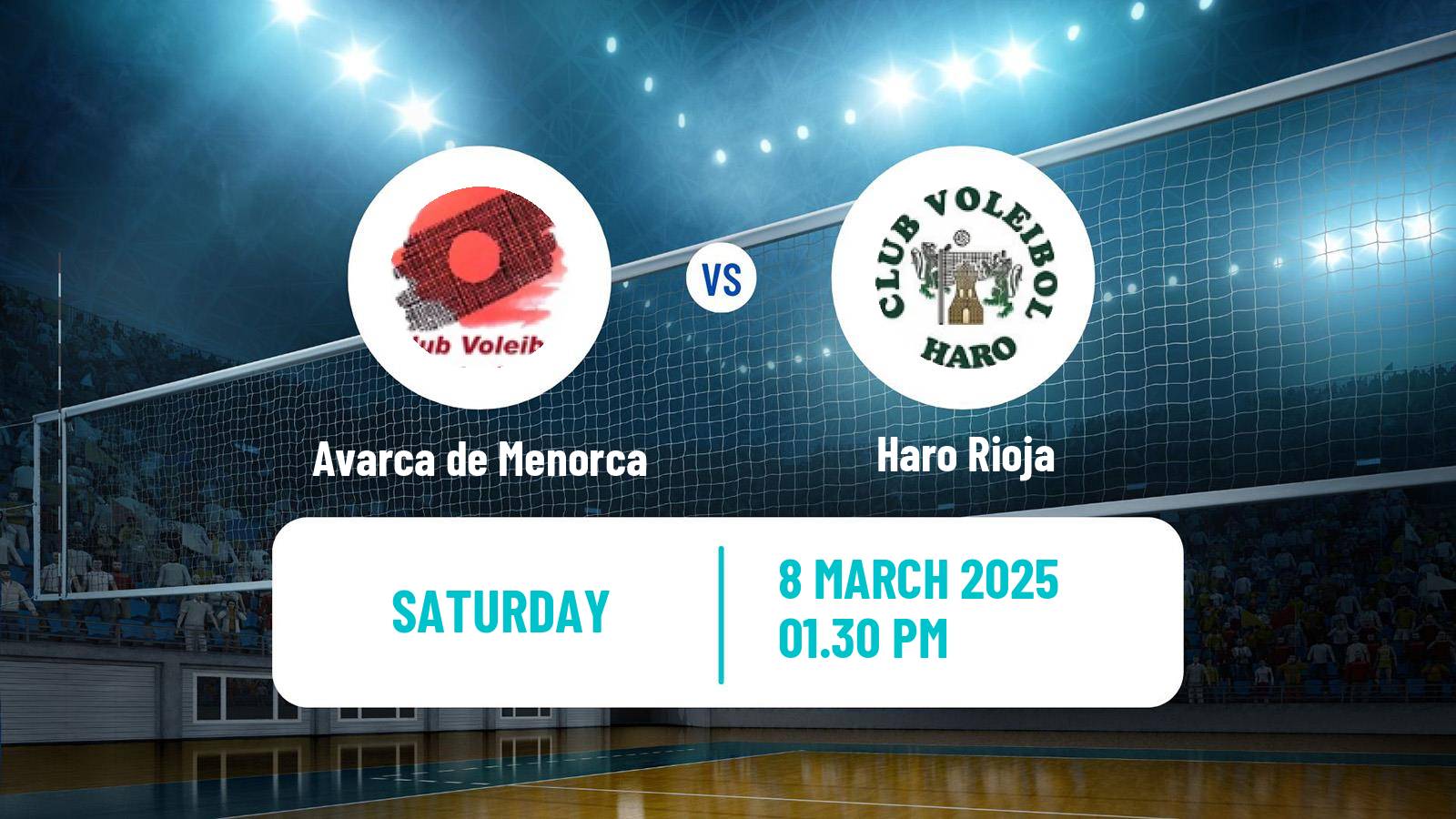 Volleyball Spanish SuperLiga Volleyball Women Avarca de Menorca - Haro Rioja