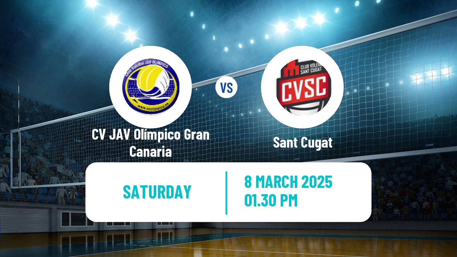 Volleyball Spanish SuperLiga Volleyball Women CV JAV Olímpico Gran Canaria - Sant Cugat