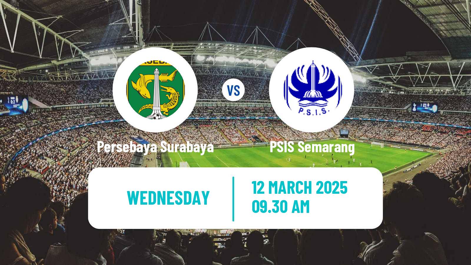 Soccer Indonesian Liga 1 Persebaya Surabaya - PSIS Semarang