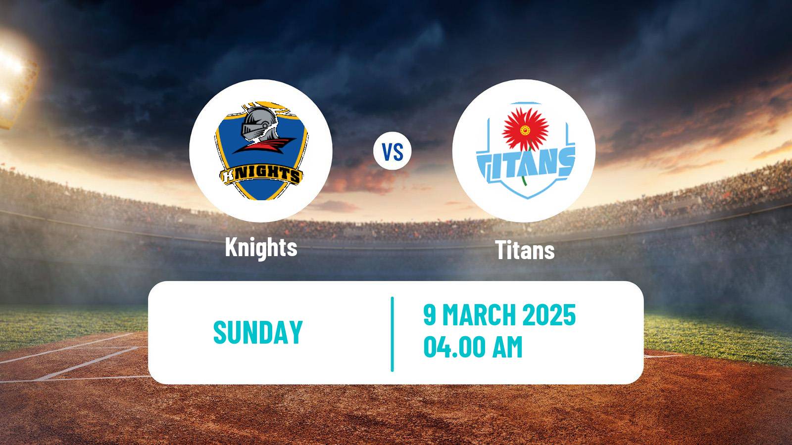 Cricket CSA Provincial One-Day Challenge Knights - Titans