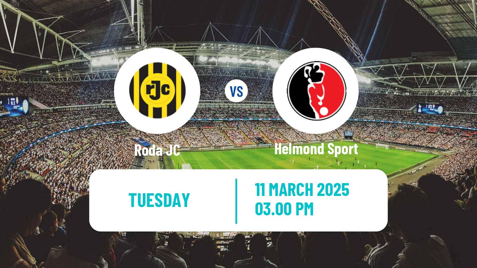 Soccer Dutch Eerste Divisie Roda - Helmond Sport