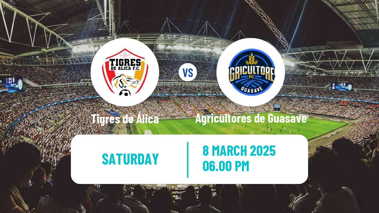 Soccer Mexican Liga Premier Serie A Tigres de Álica - Agricultores de Guasave