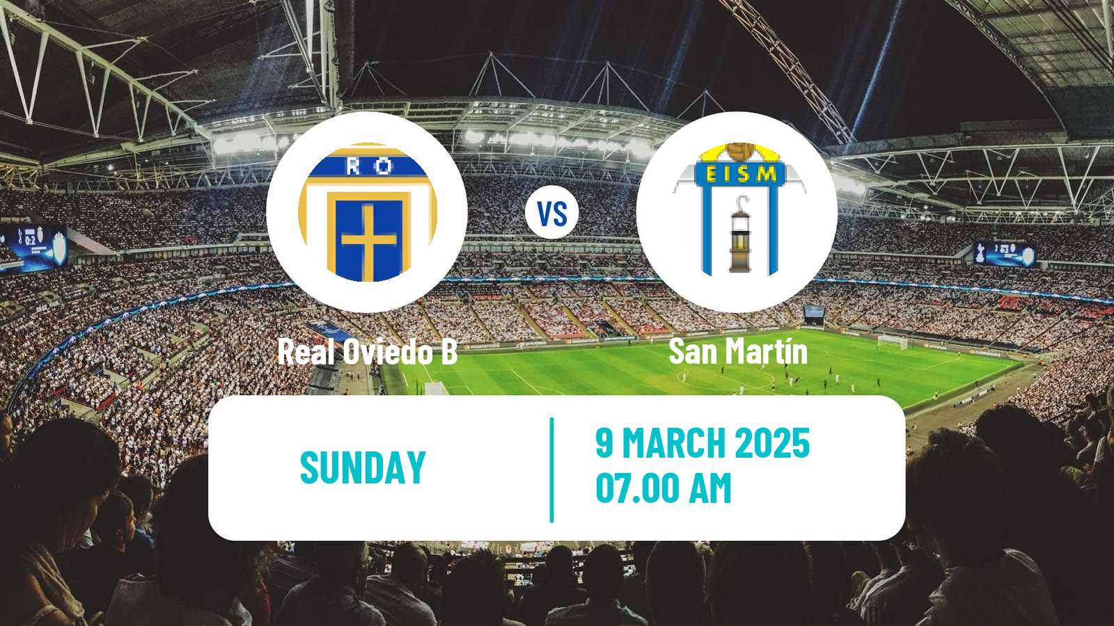 Soccer Spanish Tercera RFEF - Group 2 Real Oviedo B - San Martín