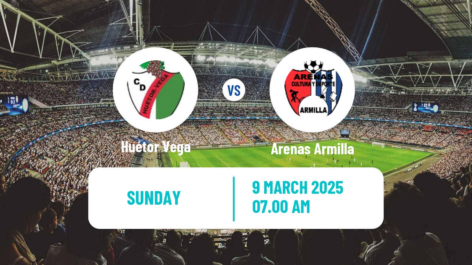 Soccer Spanish Tercera RFEF - Group 9 Huétor Vega - Arenas Armilla