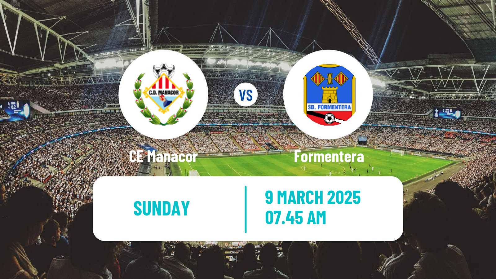 Soccer Spanish Tercera RFEF - Group 11 Manacor - Formentera
