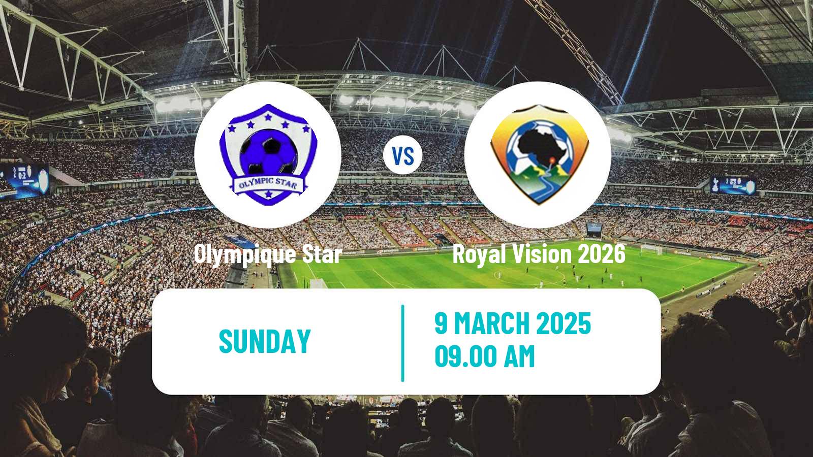 Soccer Burundi Premier League Olympique Star - Royal Vision 2026