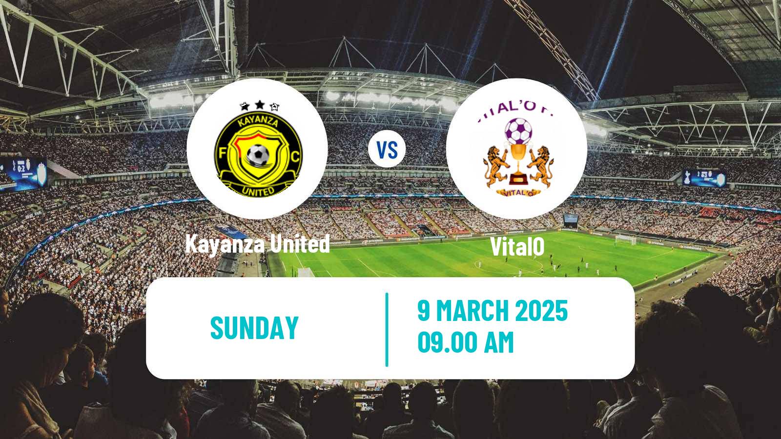 Soccer Burundi Premier League Kayanza United - VitalO
