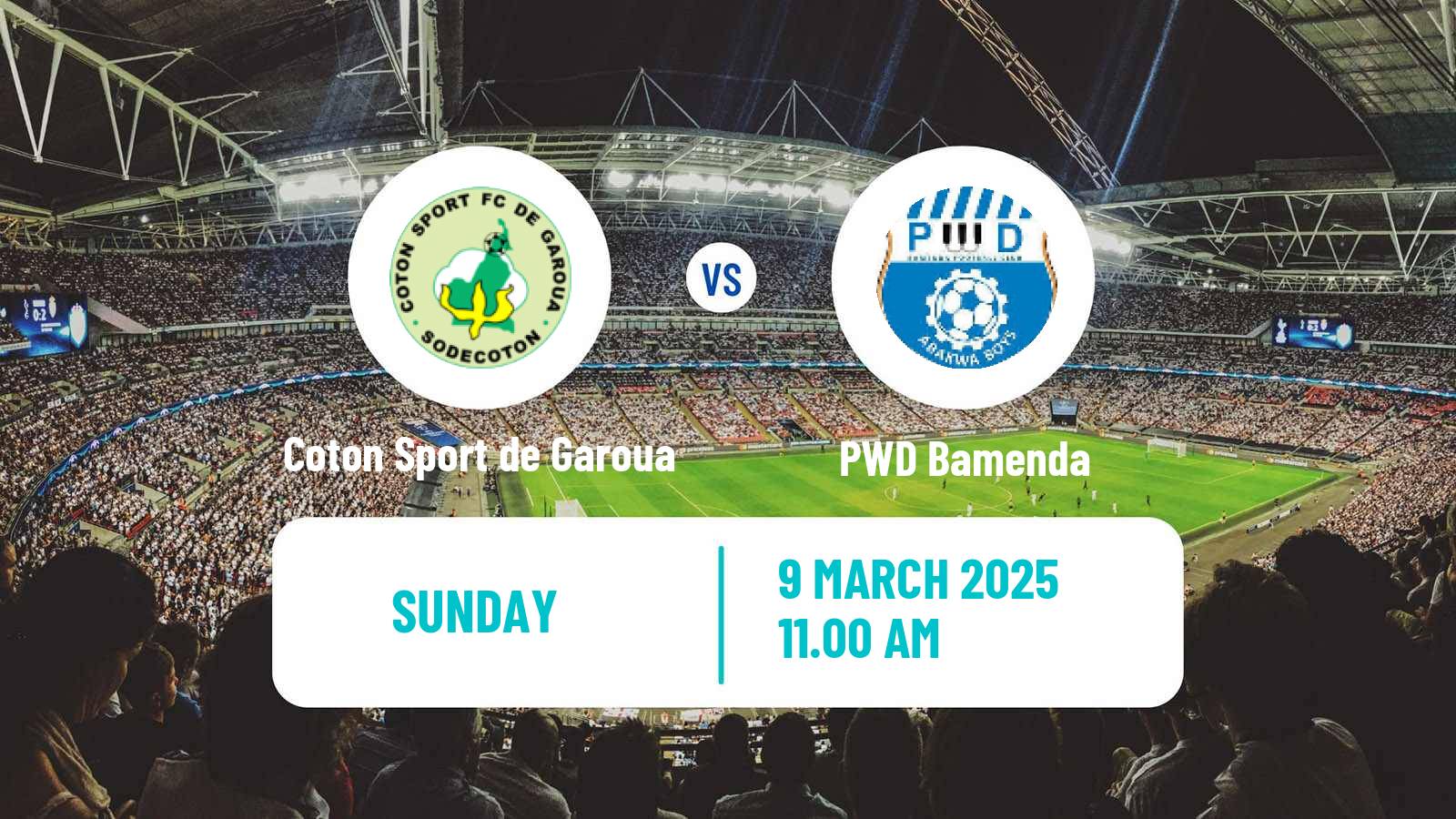 Soccer Cameroon Elite One Coton Sport de Garoua - Bamenda