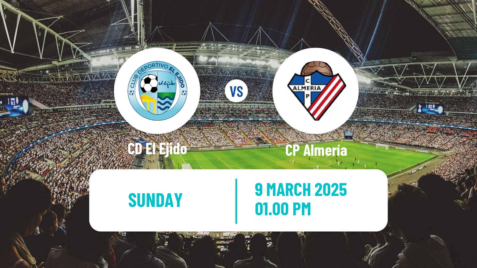 Football Spanish Tercera RFEF - Group 9 El Ejido - CP Almería
