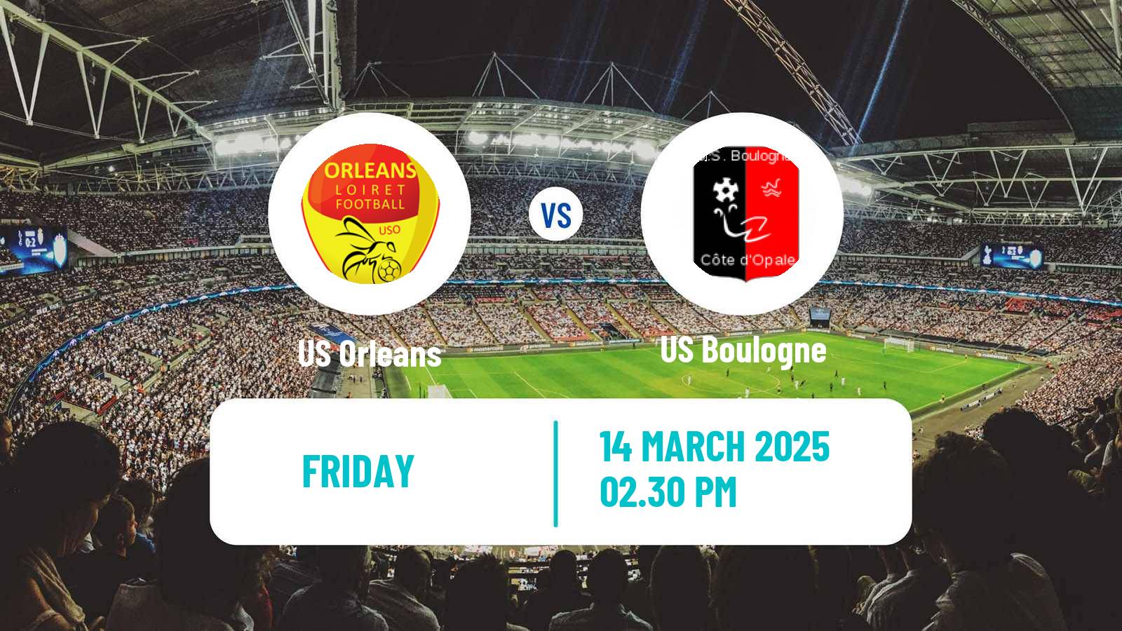Soccer French National League Orleans - Boulogne