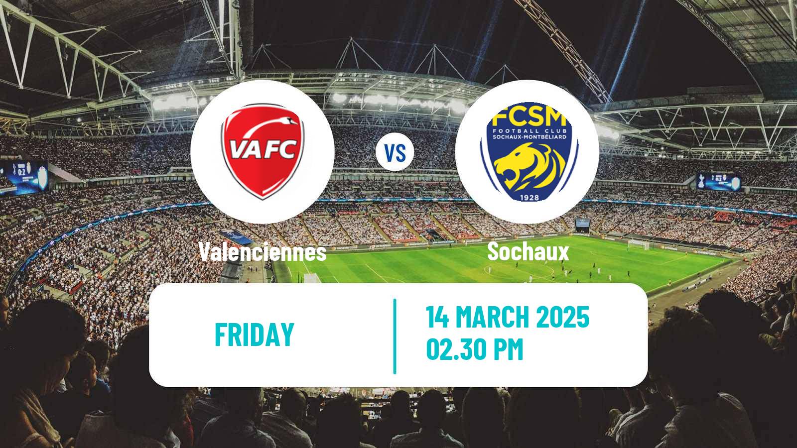 Soccer French National League Valenciennes - Sochaux