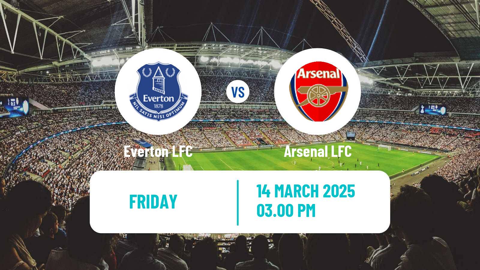 Soccer English WSL Everton - Arsenal LFC