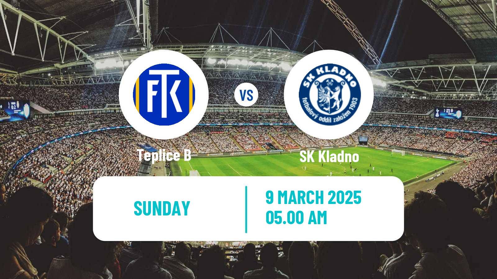 Soccer Czech CFL Group B Teplice B - Kladno