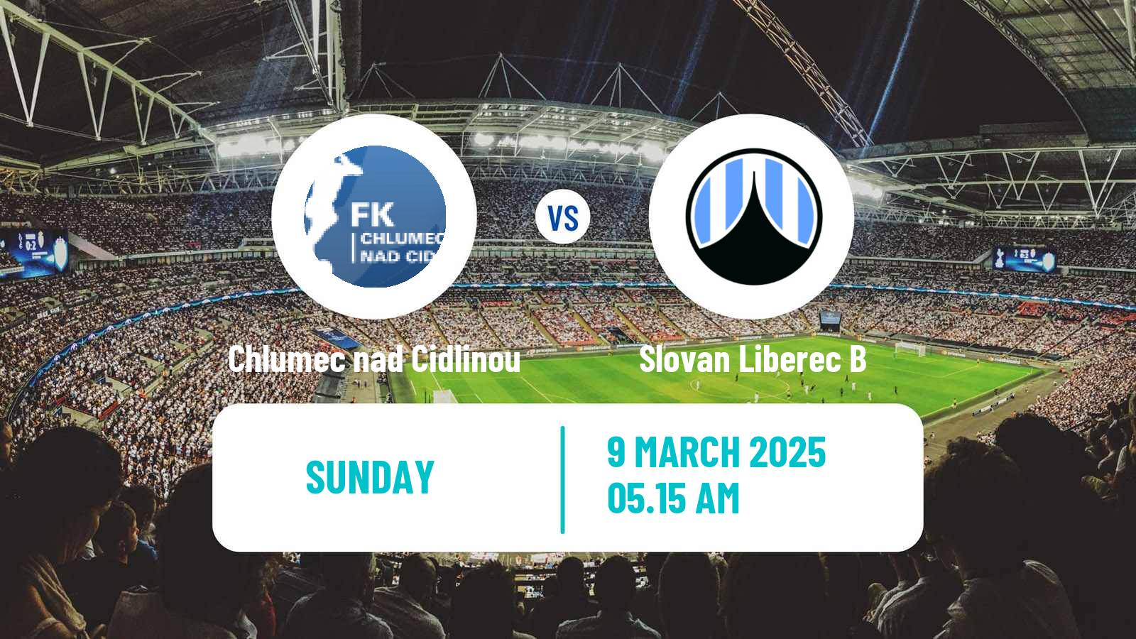 Soccer Czech CFL Group B Chlumec nad Cidlinou - Slovan Liberec B