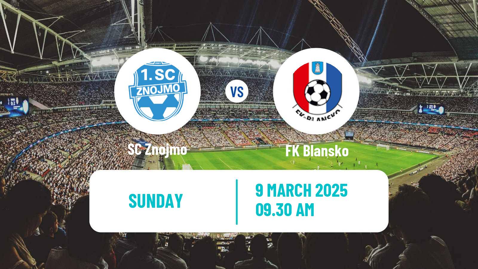 Soccer Czech MSFL Znojmo - Blansko