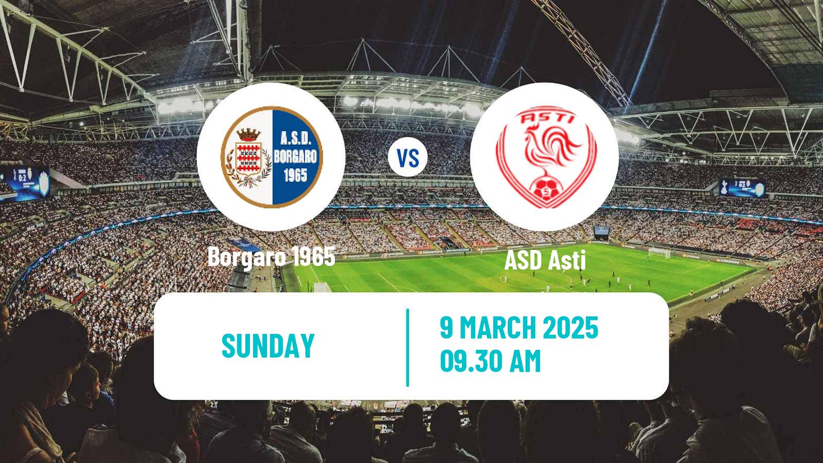 Soccer Italian Serie D - Group A Borgaro - Asti