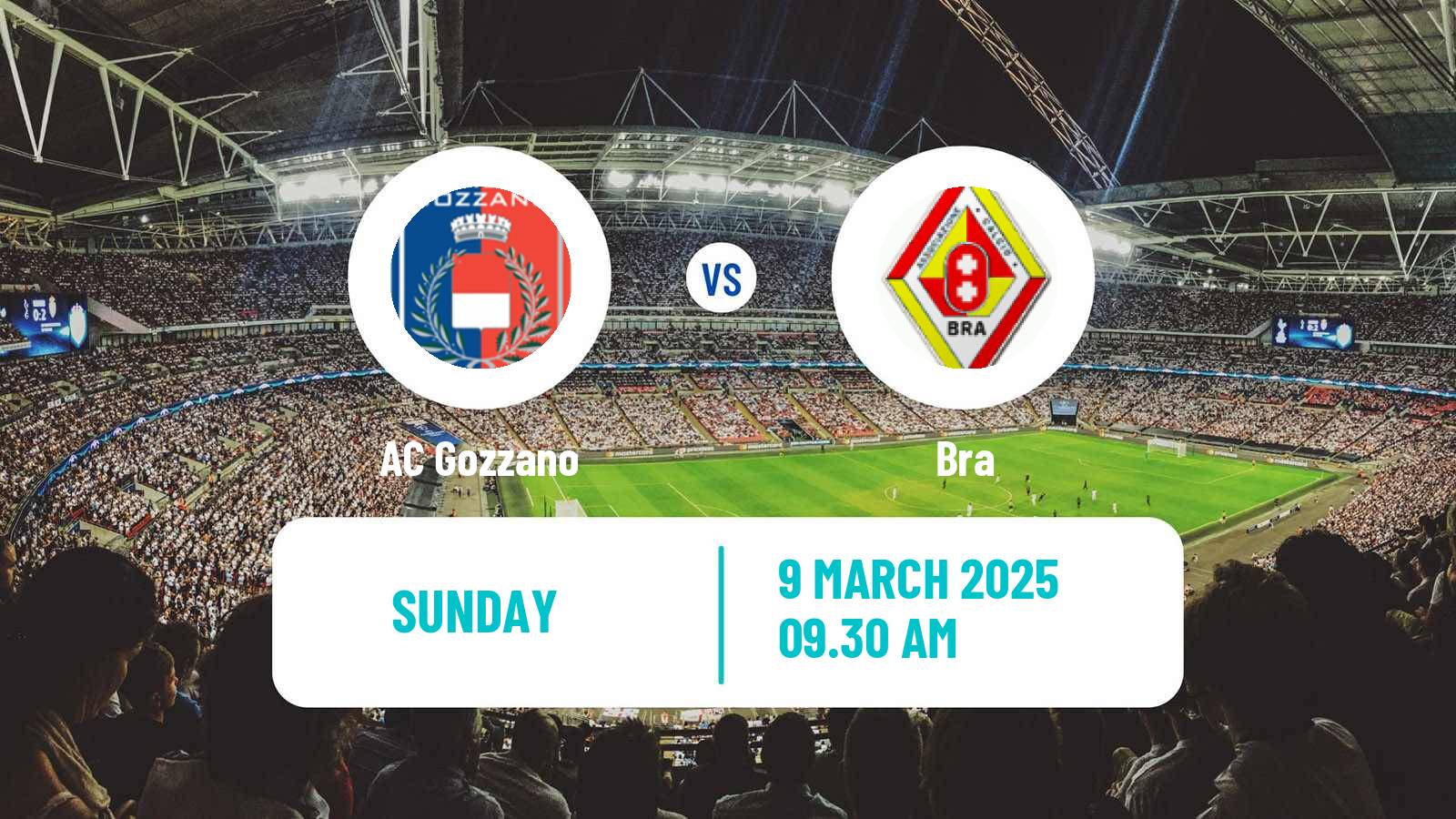 Soccer Italian Serie D - Group A Gozzano - Bra