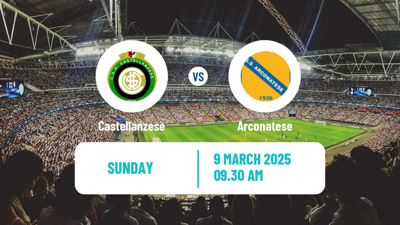Soccer Italian Serie D - Group B Castellanzese - Arconatese