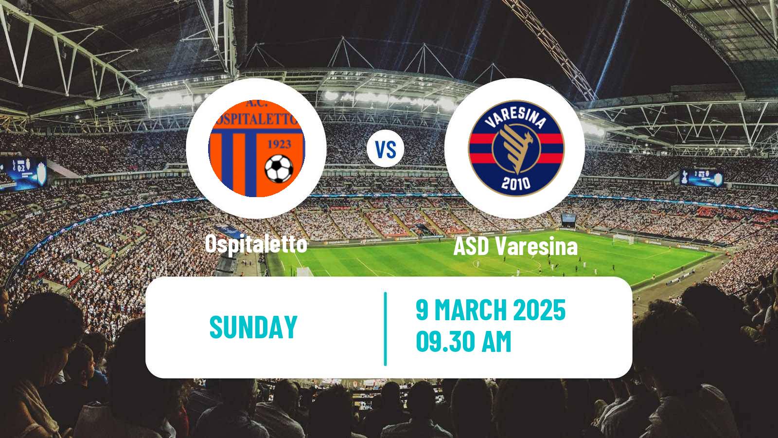 Soccer Italian Serie D - Group B Ospitaletto - Varesina