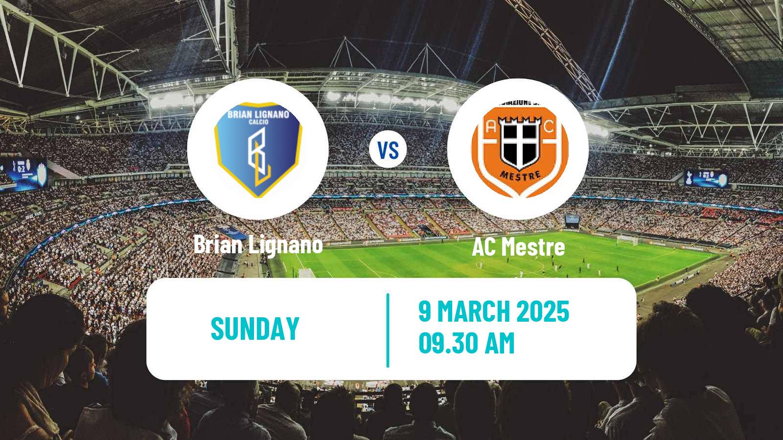 Soccer Italian Serie D - Group C Brian Lignano - Mestre