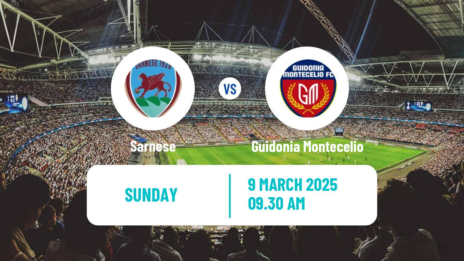 Soccer Italian Serie D - Group G Sarnese - Guidonia Montecelio