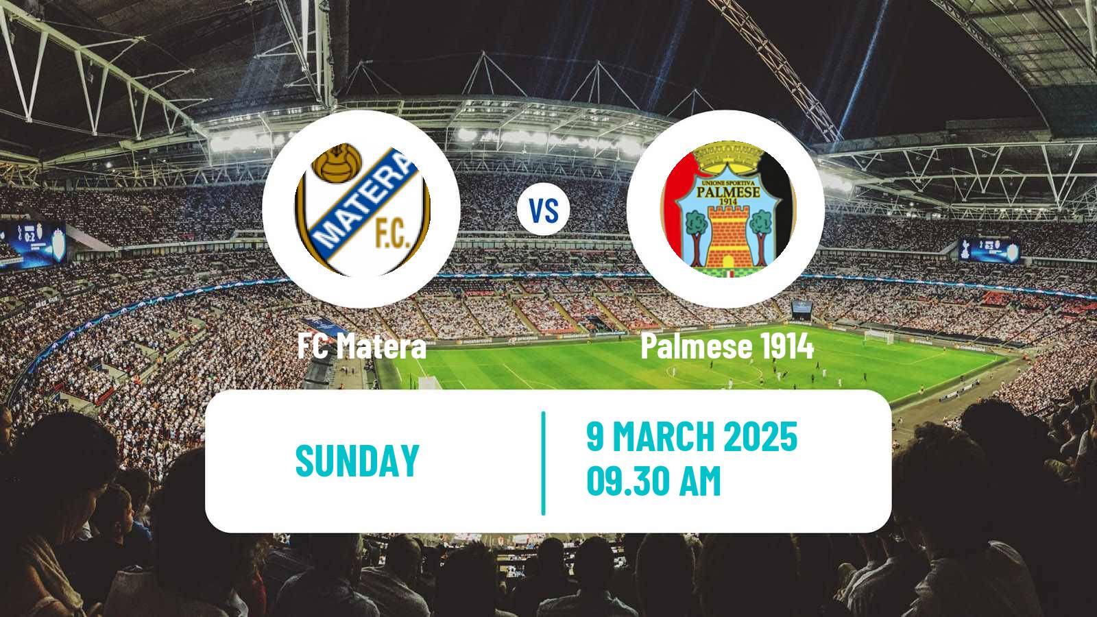Soccer Italian Serie D - Group H Matera - Palmese 1914