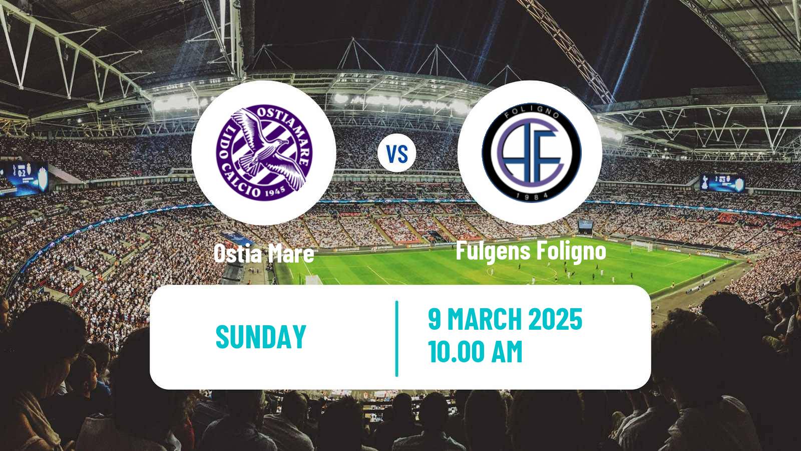 Soccer Italian Serie D - Group E Ostia Mare - Fulgens Foligno